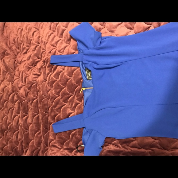 Electric Blue dress - Picture 1 of 5